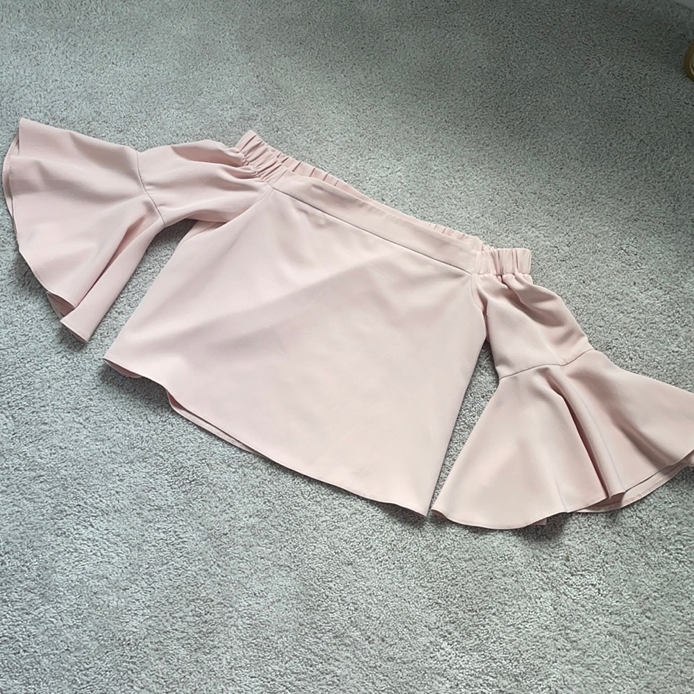 Topshop Off The Shoulder Top